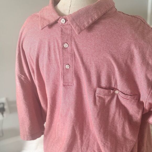 Men’s Pink Polo Shirt Refined Comfort, Timeless Style - Picture 2 of 8